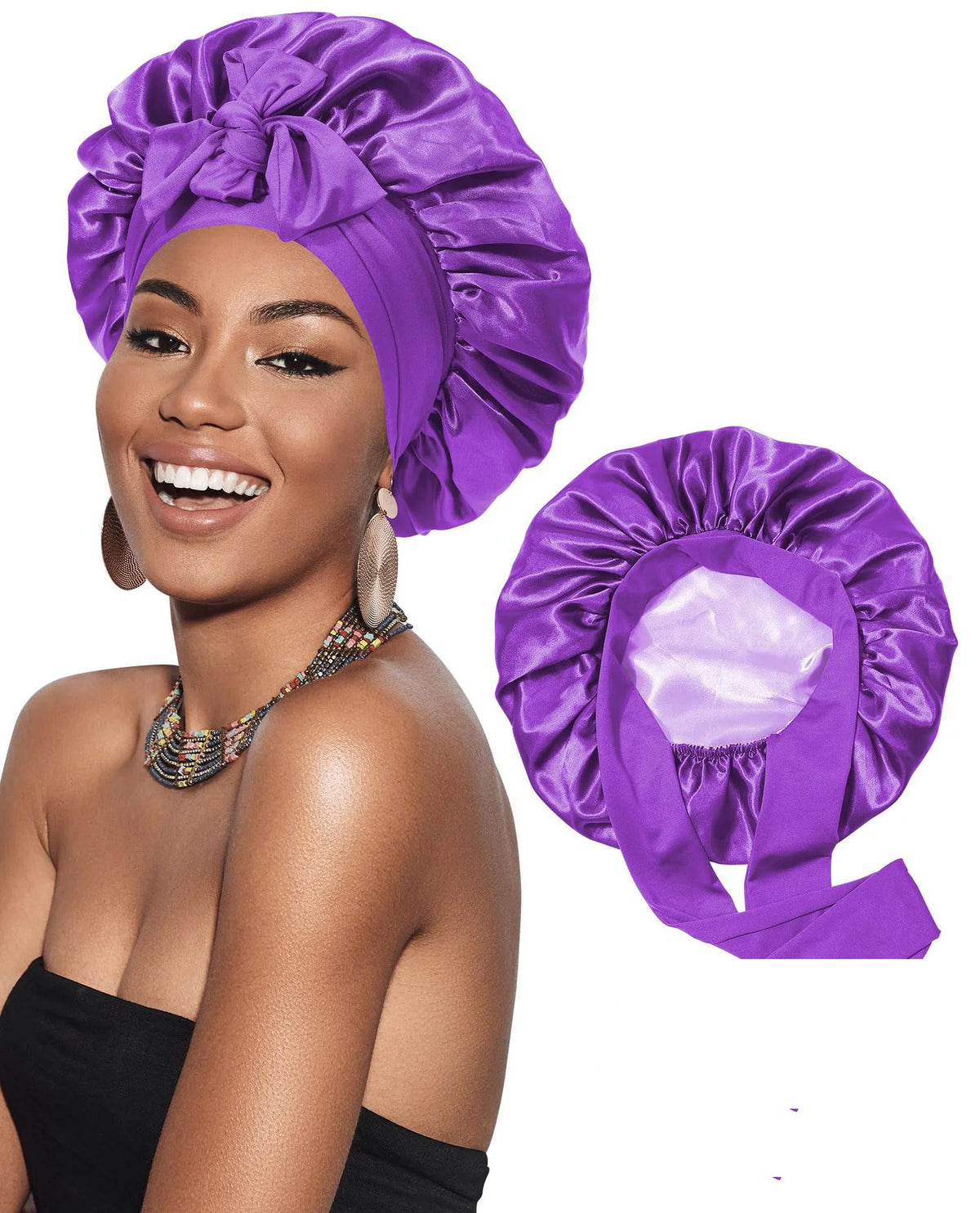 Satin Luxe Hair Care Bonnet