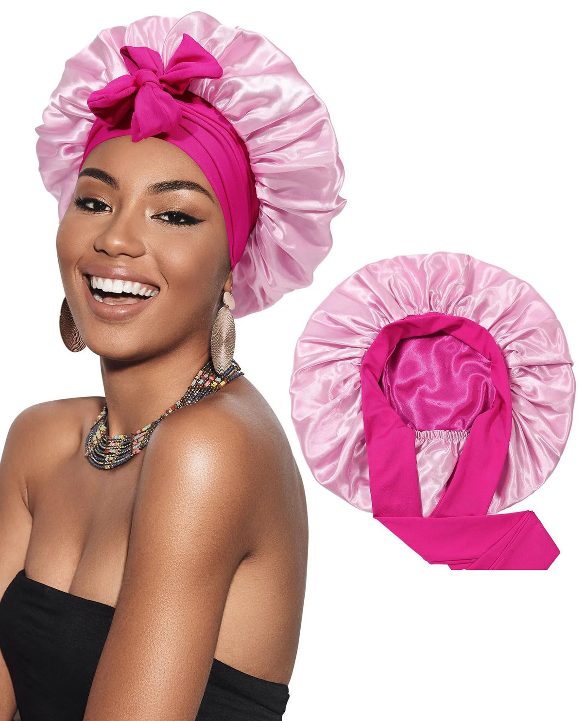 Satin Luxe Hair Care Bonnet